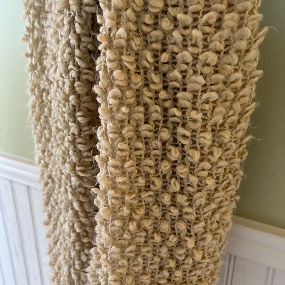 Cream Loop Scarf - Picture 3 of 3